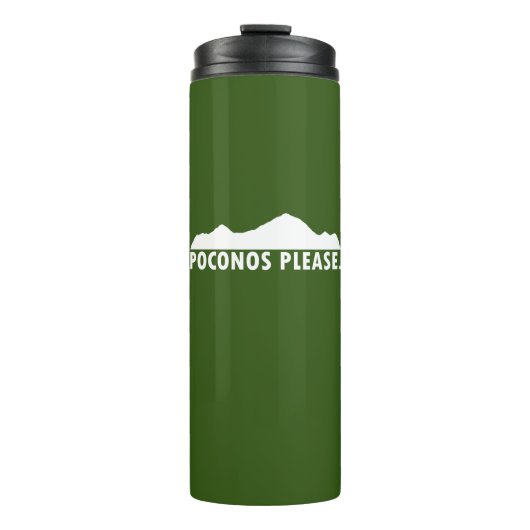 Poconos Thermosbecher (Vorderseite)
