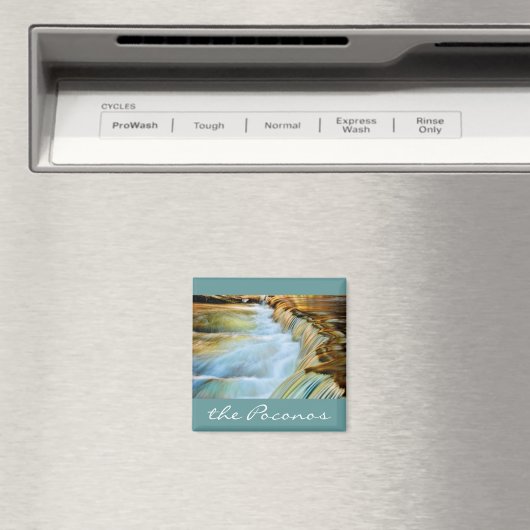 Poconos Waterfall Magnet (In Situ (Geschirrspüler))