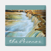 Poconos Waterfall Magnet (Vorne)