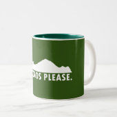 Poconos Zweifarbige Tasse (VorderseiteRechts)