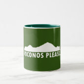 Poconos Zweifarbige Tasse (Mittel)