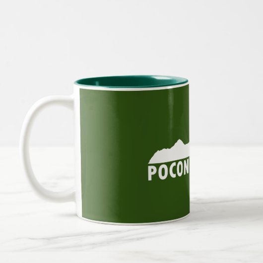 Poconos Zweifarbige Tasse (Links)