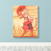 Pocquelin in der Rolle der Mascarille Leinwanddruck (Insitu (Holzboden))