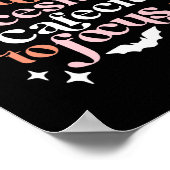 Pocus Necesito Cafecito zu Fokus Halloween-Kaffee Poster (Ecke)