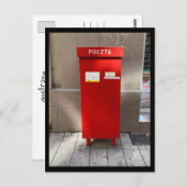 Poczta Polska Postkarte (Vorne/Hinten)
