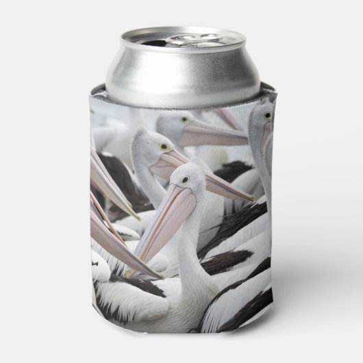 Pod von Pelikanen Dosenkühler (Kanne Vorderseite)