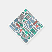 Podcast Birthday Party Serviette (Ecke)