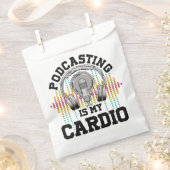 Podcast Content Creators Radio Show Podcasting  Geschenktütchen (Ausgeschnitten)