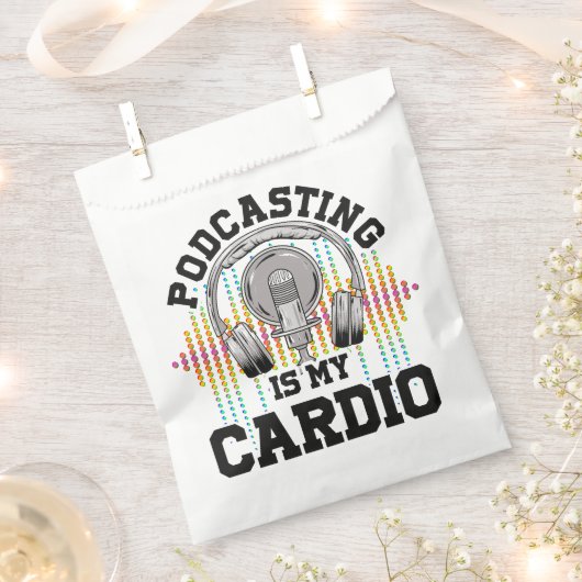 Podcast Content Creators Radio Show Podcasting Geschenktütchen (Ausgeschnitten)