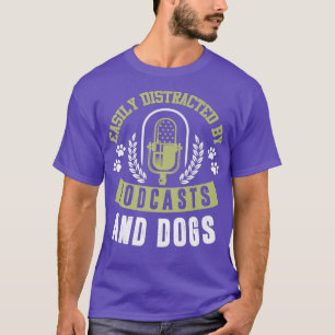 Podcast Funny Dog Lover Zitat Listing Premium T-Shirt