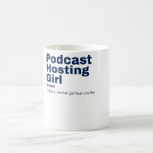 Podcast Hosting Kaffeetasse (Mittel)