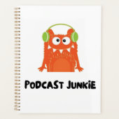 Podcast-Junkie Planer (Vorderseite)