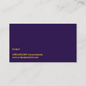 Podcast-Mikrofon Visitenkarte (Rückseite)