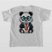 Podcast Panda - Der Coolste Gastgeber in Bamboo Bi T-Shirt (AblageHinten)