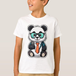 Podcast Panda - Der Coolste Gastgeber in Bamboo! T-Shirt