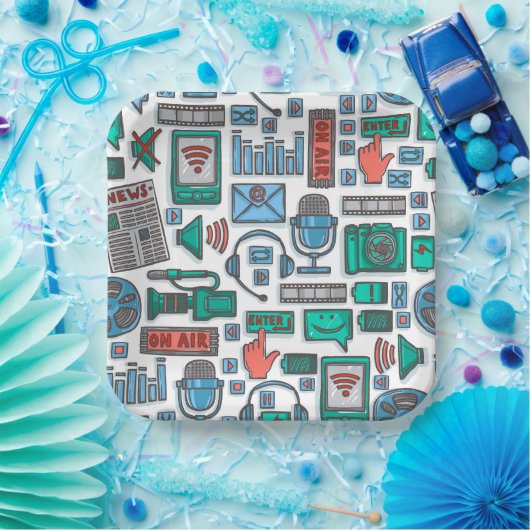 Podcast pappteller (Party)