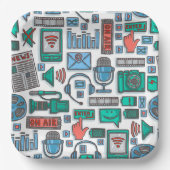 Podcast  pappteller (Vorderseite)