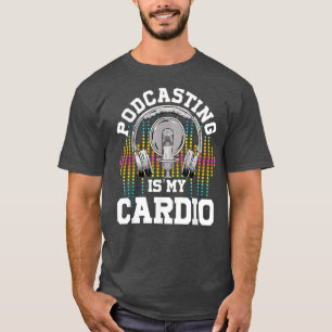 Podcast Radio Show Djs Podcasting Lover Geschenk T-Shirt