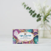 Podcast Slogans Visitenkarten Visitenkarte (Stehend Vorderseite)