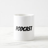 PODCAST-Tasse Kaffeetasse (Mittel)