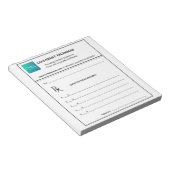 Podcast-Verschreibung Notizblock (angewinkelt)