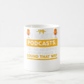 Podcaster Host Expert I machen Podcasts Kaffeetasse (Mittel)