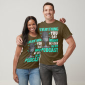 Podcaster - Inspirierter Podcast T-Shirt (Unisex)
