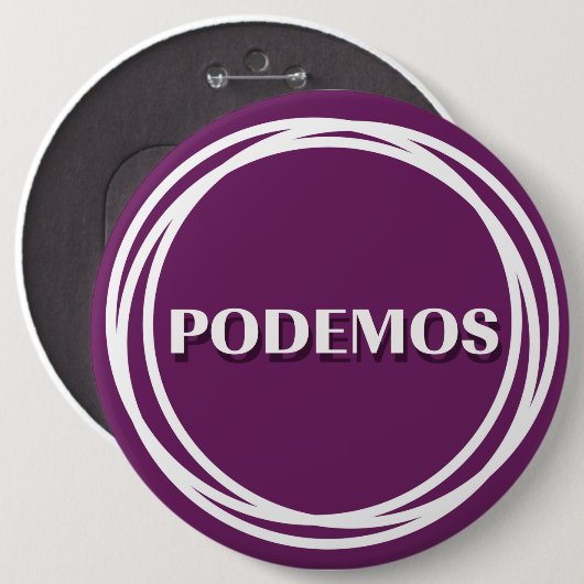 PODEMOS BUTTON (Vorne & Hinten)