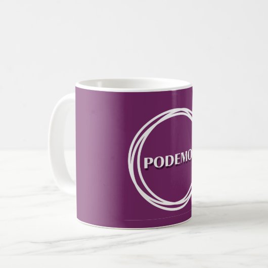 PODEMOS KAFFEETASSE (Vorderseite Links)