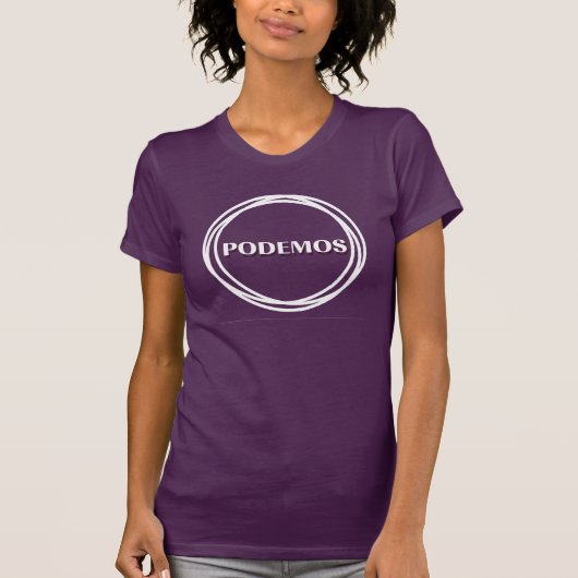 PODEMOS T-Shirt (Vorderseite)