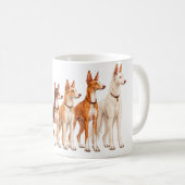 Podenco-Aufgebot Kaffeetasse (VorderseiteRechts)