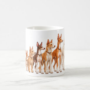 Podenco-Aufgebot Kaffeetasse