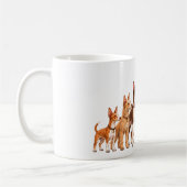 Podenco-Aufgebot Kaffeetasse (Links)