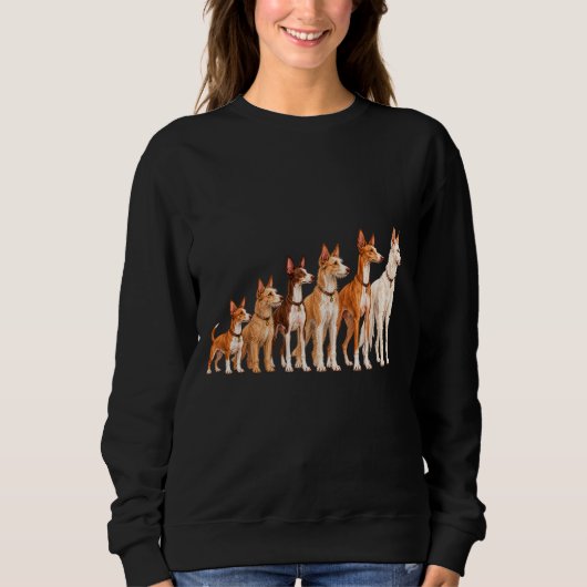 Podenco-Aufgebot Sweatshirt (Vorderseite)