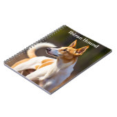 Podenco Ibicenco Notizblock (Linke Seite)