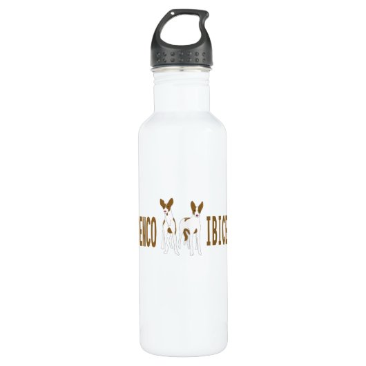 Podenco ibicenco trinkflasche (Vorderseite)