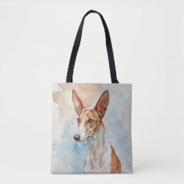 Podenco-Ibiza-Acryl-Fotobild Tasche