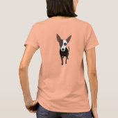 Podenco Little Stuart BESTE FREUNDIN T-Shirt (Rückseite)