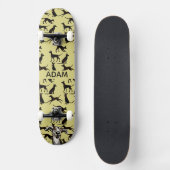 Podenco Pattern Skate Deck Skateboard (Vorderseite)