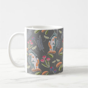 Podenco und Galgo Hübsch Grau Cartoon Kaffeetasse
