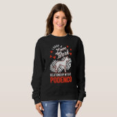 Podenco Valentine's Day Ibizan Hound Podenco Sweatshirt (Vorne ganz)