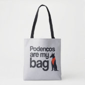 Podencos sind meine Tasche Ibizan Hound Design (Vorderseite)