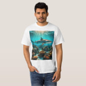 Poderoso y Majestuoso: El Tigre de los Mares T-Shirt (Vorne ganz)