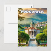 Podgorica, mitten auf dem brennenden Balkan Postkarte (Vorne/Hinten)