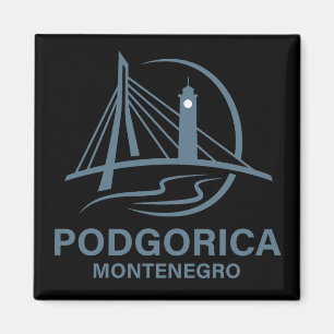 Podgorica Montenegro Europa Magnet