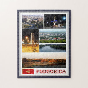 Podgorica - Montenegro - Mosaik - Puzzle