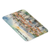 Podgorica Montenegro Panorama-Aussicht Magnet (Rechte Seite)