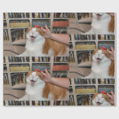 Podgy Scarlett Geschenkpapier (Flach)