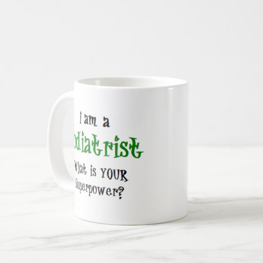 Podiater Kaffeetasse (Vorderseite Links)