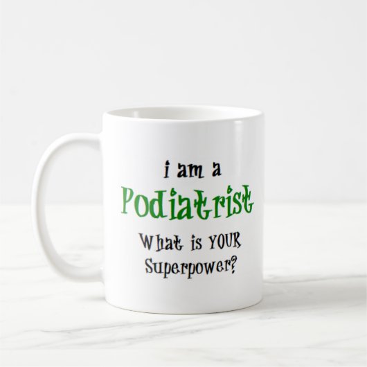 Podiater Kaffeetasse (Links)